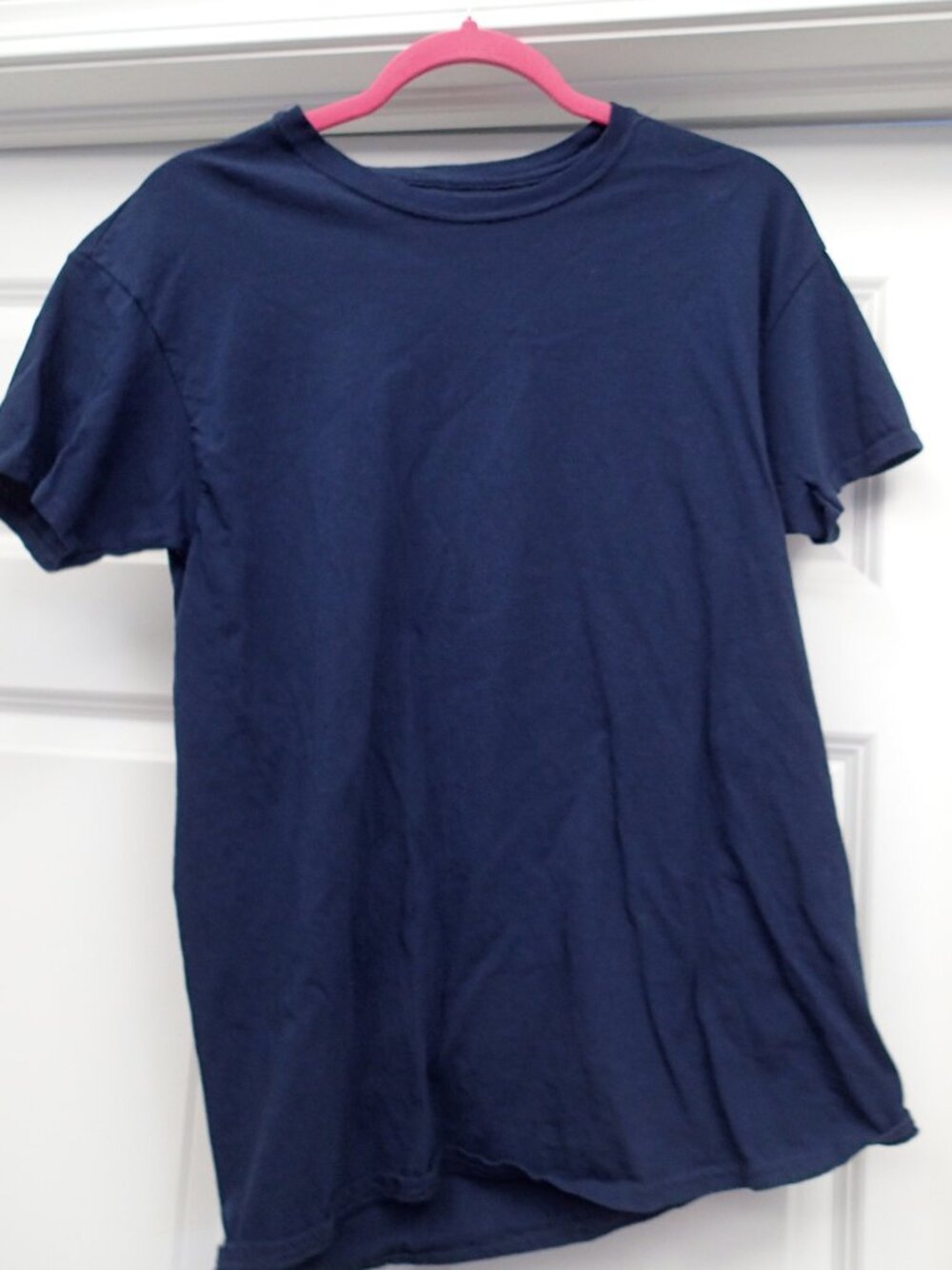 Hanes Comfort Soft Men's Navy Blue Tshirt Size Medium